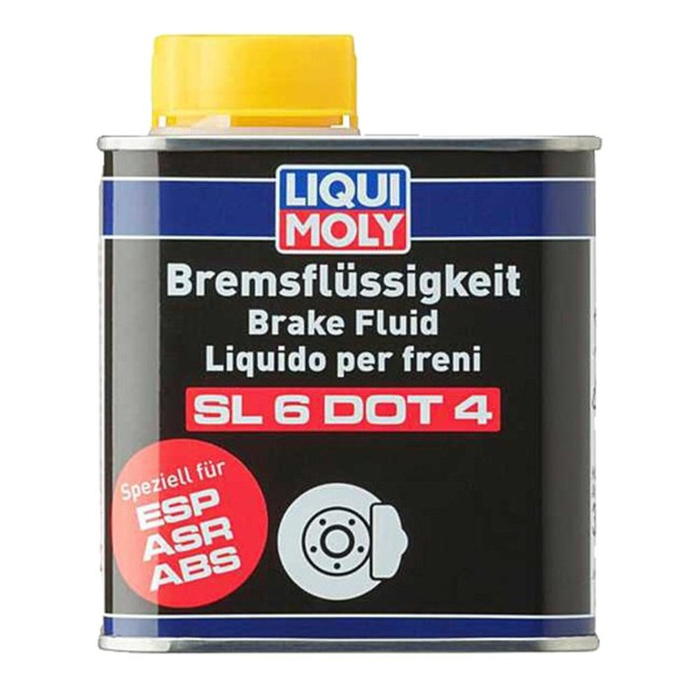 Liqui Moly, SL6 DOT 4 brake fluid. 500cc