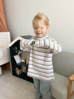 Бадлон Mjölk Полоска серая