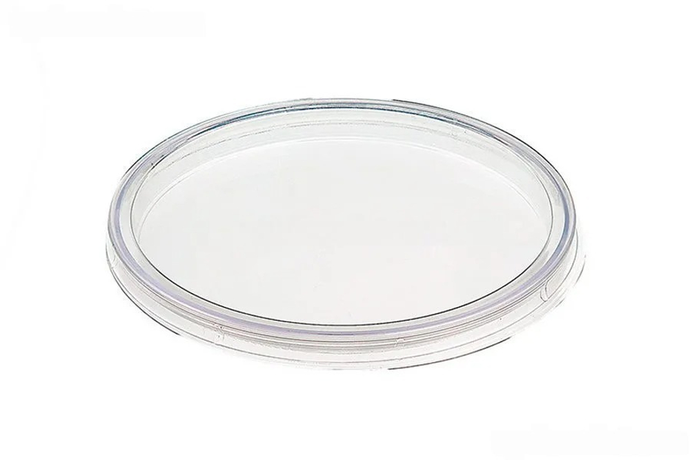 Крышка к креманке круглой 200мл прозр (1/40/400)