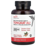 Nutri, Tongkat Ali, комплекс для мужчин, 120 веганских капсул