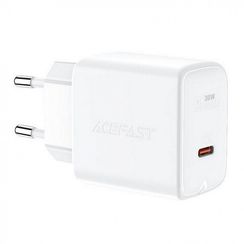 Сетевое зарядное устройство ACEFAST A21 PD30W GAN USB-C (AF-A21-WH) белый