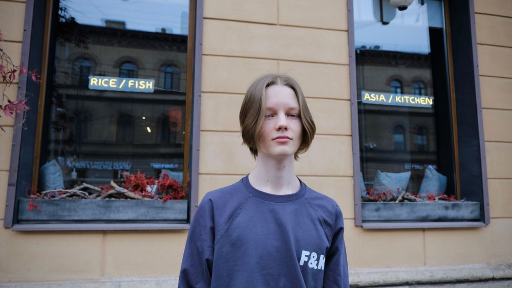 Лонгслив Hardlunch F&K темно-серый