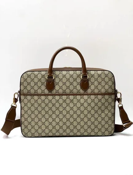 Комбинированная сумка для ноутбука Gucci