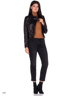 Косуха кожаная куртка женская Турция