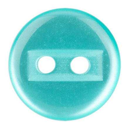Пуговица рубашечная/блузочная, №383, 11 мм, цв.204 зелен.