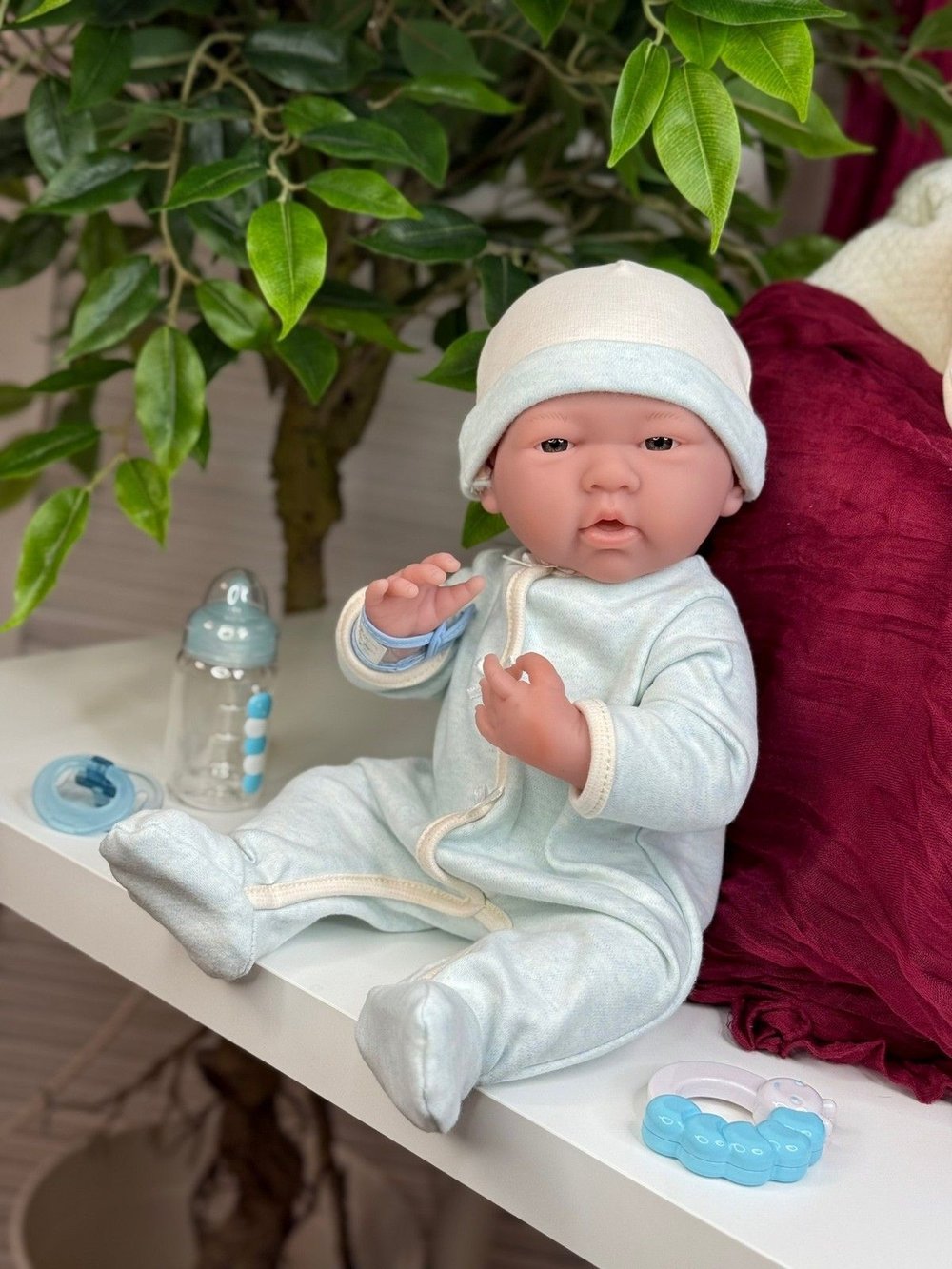 Кукла BERENGUER мягконабивная 39см Newborn (18790)