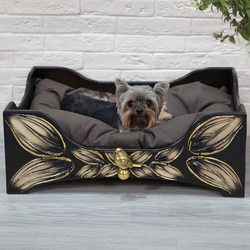 Лежанка для животных Лакшери Каштан