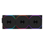 Вентилятор для корпуса Lian Li UNI FAN TL 120 Wireless 3x120mm Черный G99.12TL1W3B.00