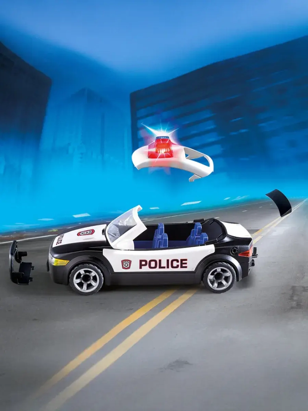 Набор Полицейская машина Плеймобиль 5673 Свет