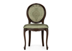 Стул деревянный Woodville Инои ткань soprano nefrit, ромб, миланский орех старение