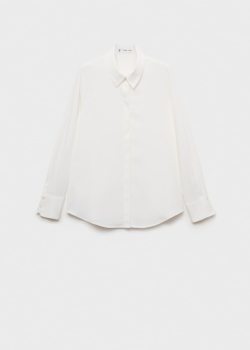 Струящаяся рубашка с длинными рукавами