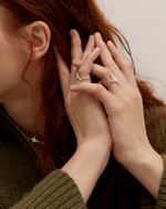 Кольцо Mar с горным хрусталем