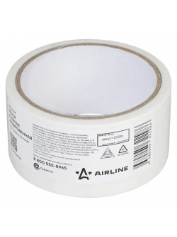 Лента клейкая армированная (скотч), 48мм*10м, белая AIRLINE ADTR004