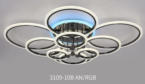 3109/10B AN/RGB (1) Люстра N (RL)