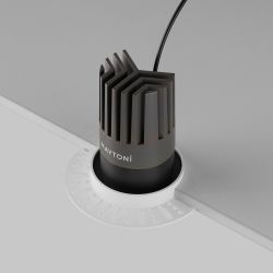 Светильник встраиваемый светодиодный Maytoni   DL121-15W-3K-TRS-B