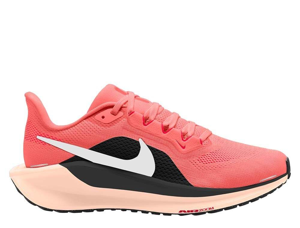 Кроссовки для бега женские Nike Pegasus 41 Кораллово-Черные