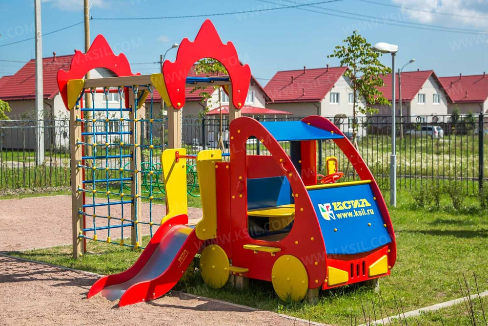 Детский игровой комплекс «Пожарная машина»