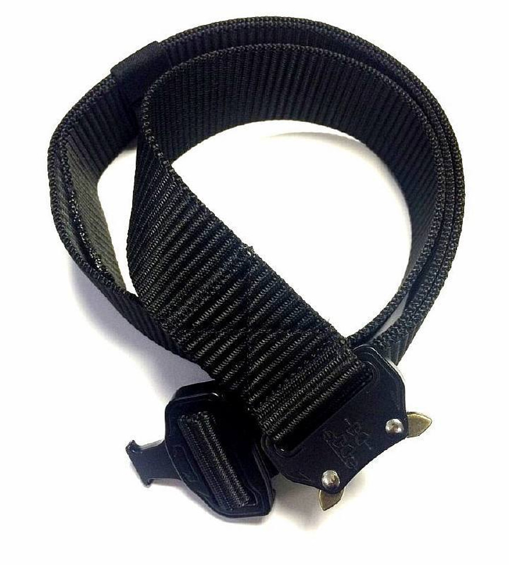 Ремень тактический страховочный черный