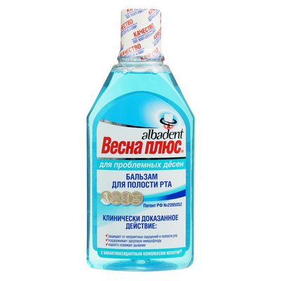 Бальзам для полости рта, Весна плюс, 400мл, Альбадент