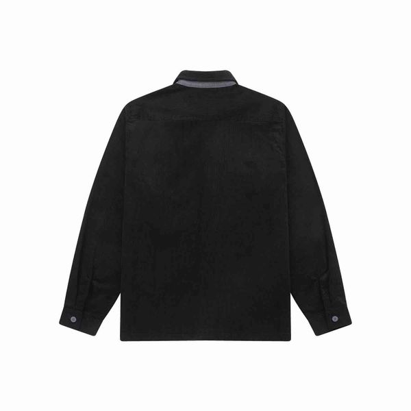 Рубашка Velvet Button черный/серый - фото 2