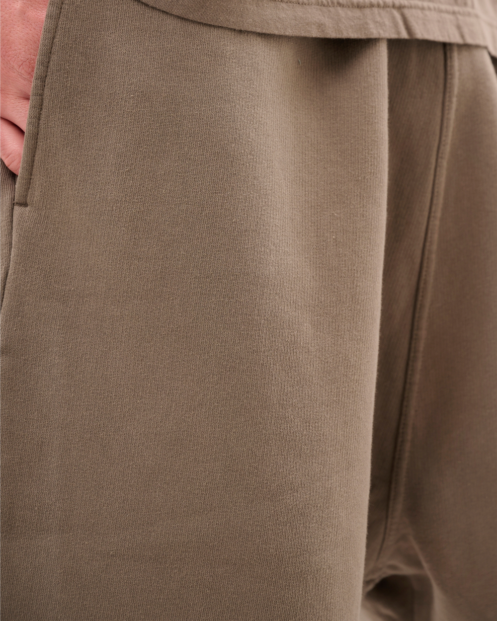 RICK OWENS DRKSHDW ШОРТЫ СЕРЫЕ LIDO LONG BOXERS