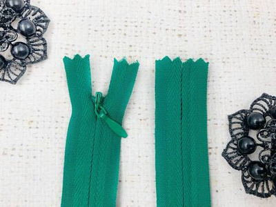 Молнии потайные на текстильной основе, 50 см