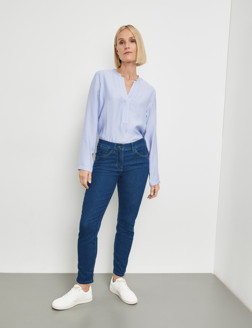 Джинсы из хлопка