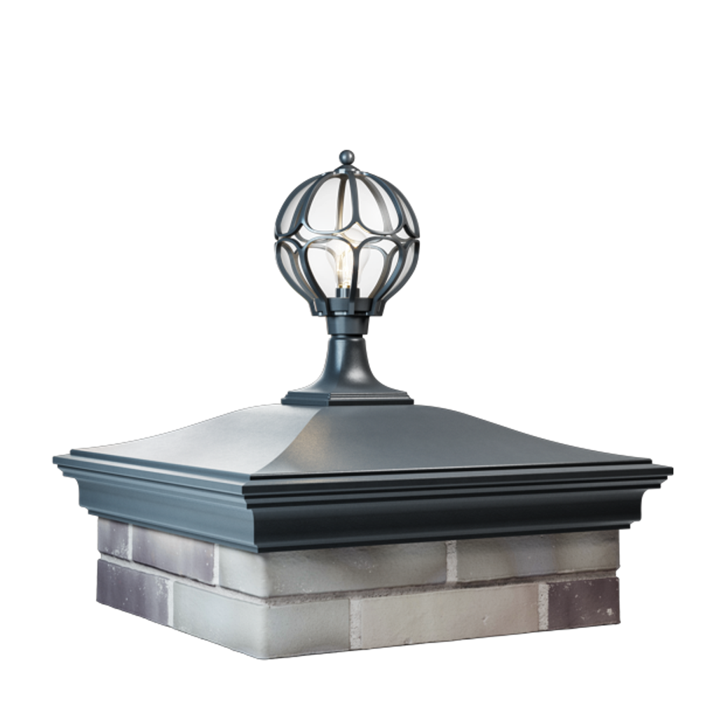 Подфонарник на колпак Monblan: цвет серый