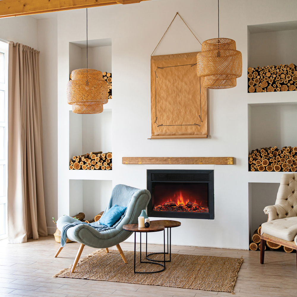 Электрический очаг Real Flame Moonblaze Deluxe Black