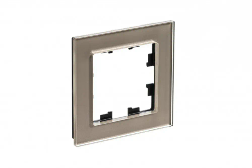 ATLASDESIGN NATURE 1-постовая РАМКА, ОРГАНИЧЕСКОЕ СТЕКЛО ШАМПАНЬ