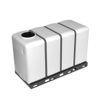 Емкость пищевая в обрешетке ЭкоПром K 4000 л. узкая (263x117x170см;белый) - арт.555729