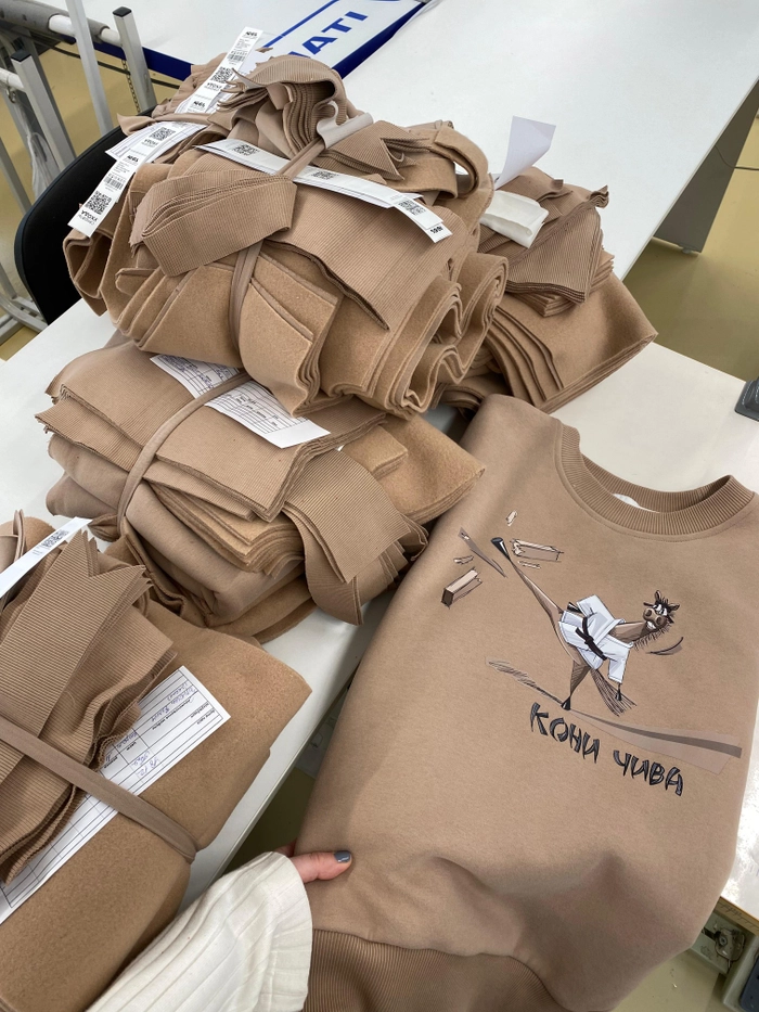 СВИТШОТ ЖЕНСКИЙ ФЛИН КАРАМЕЛЬНЫЙ КОНИ ЧИВА