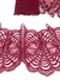03-74 Кружево эластичное 19 см, бордо