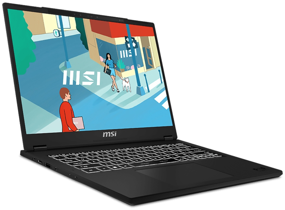 Ноутбук MSI Modern 14 H 14" / 16 Гб / SSD 512 Гб / Без ОС / D13MG-435XKZ  9S7-14L112-435