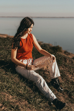 Кроп-топ Aroha Tino (красный)