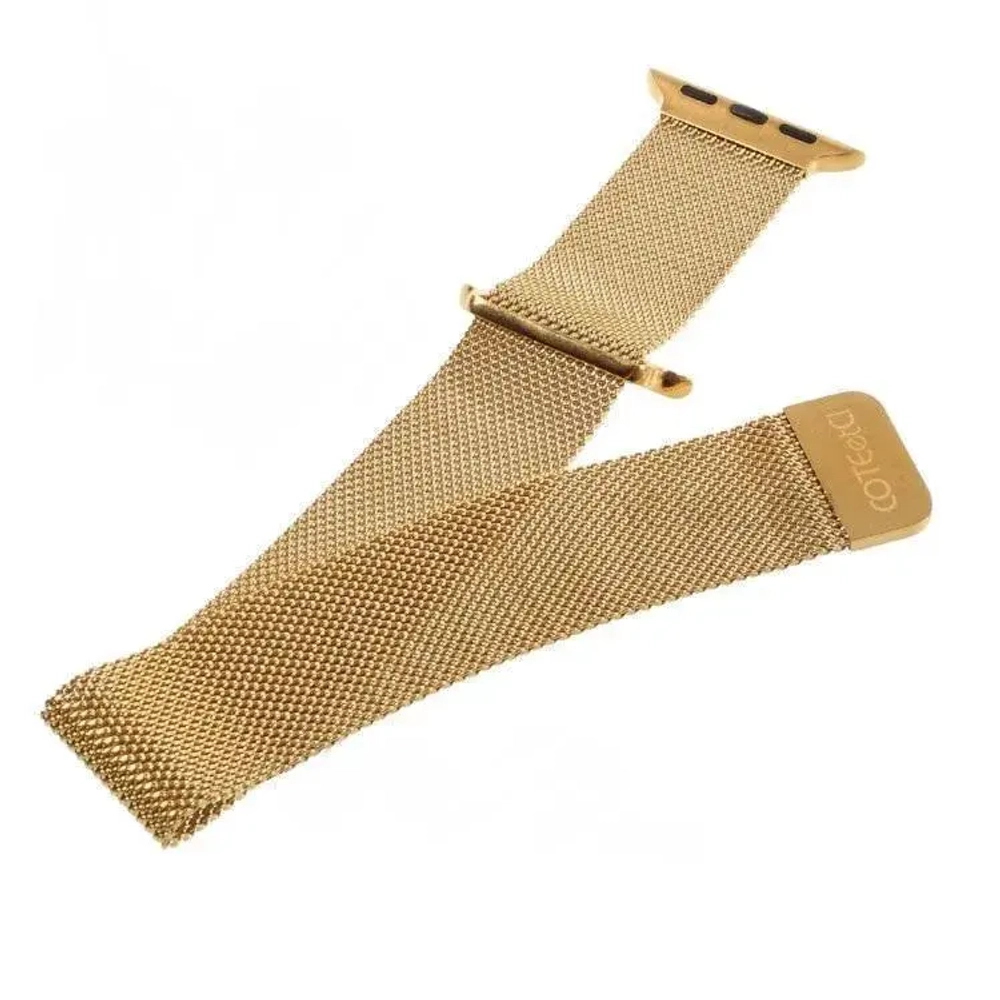 Ремешок нержавеющая сталь COTEetCI W6 Magnet WH5203-GD для Apple Watch Series 1/2 42mm (золотой)