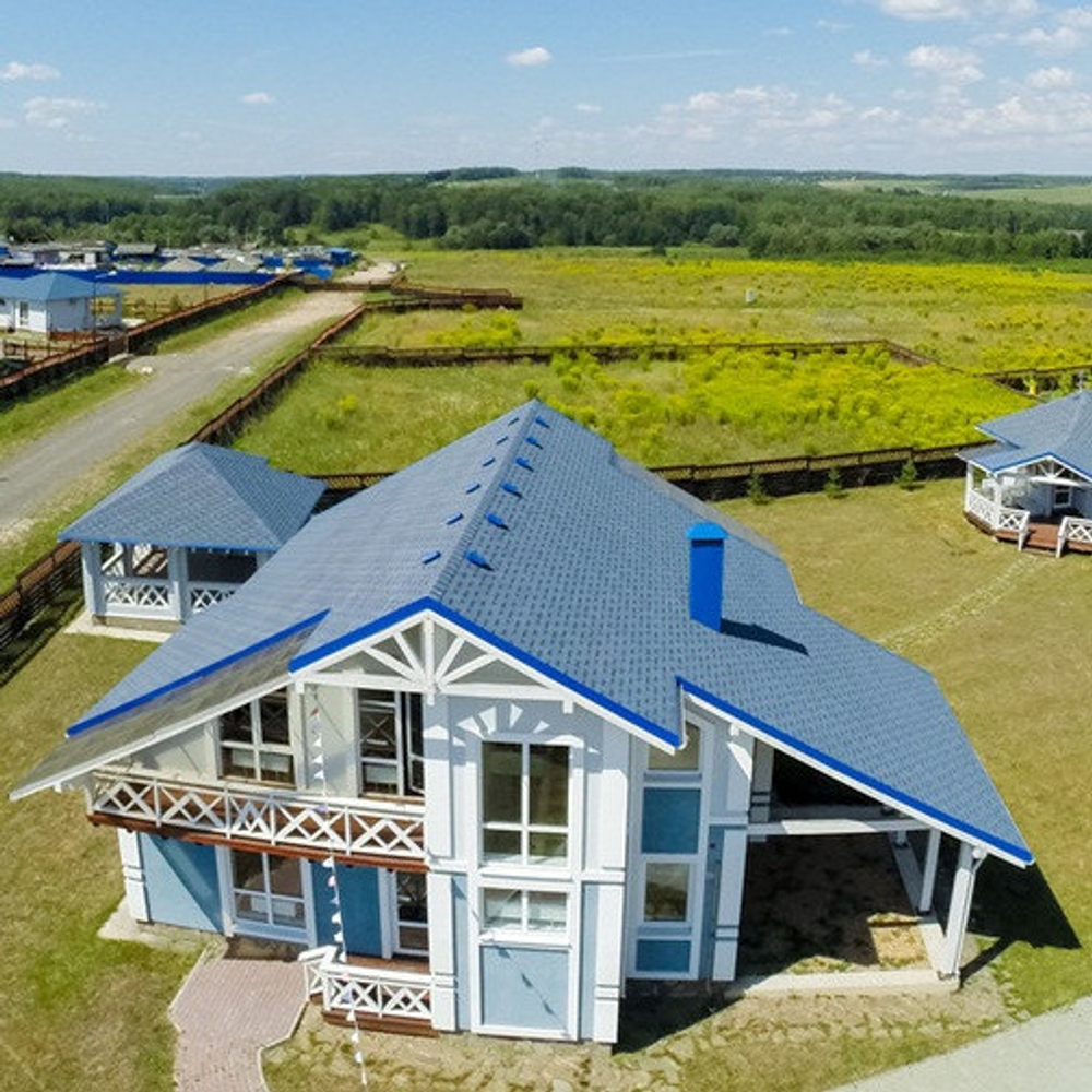 Черепица гибкая Технониколь Shinglas Ультра Фокстрот Терн