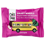 Once Upon A Farm, Smart Wheels, органический батончик мягкой выпечки, со вкусом рашпиля, свеклы и капусты, 5 батончиков по 19 г (0,67 унции)