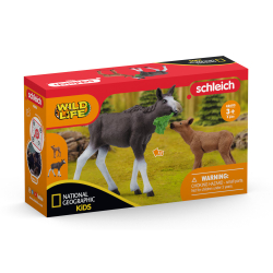 Schleich Wild Life - Лось и теленок 42603