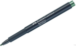 Маркер для декорирования Faber-Castell "Metallics", зеленый металлик, пулевидный, 1,5мм 2 шт
