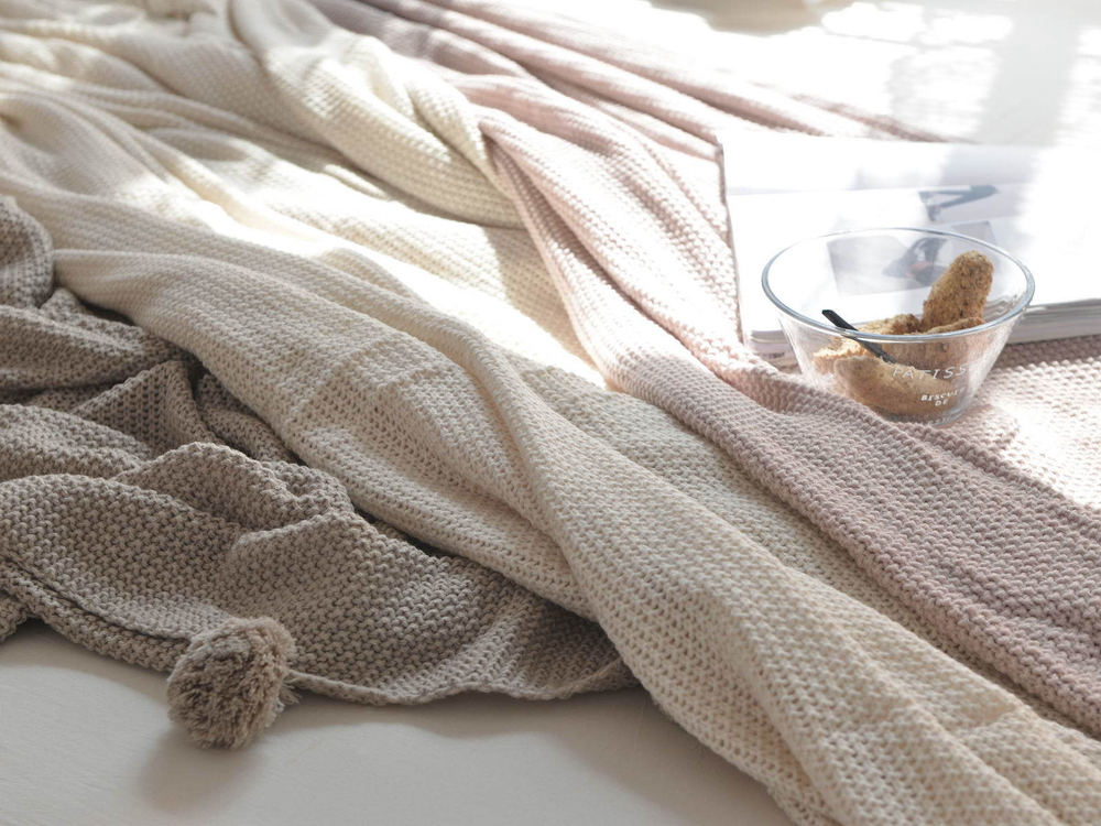 Плед 220х240 Sofi De MarkO Эрмес молоко