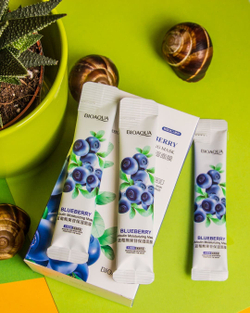 Ночная маска для лица с черникой, 4мл