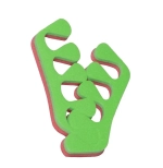 Одноразовые разделители для пальцев (салатовые/розовые), Чистовье. Количество: 20 пар/уп.