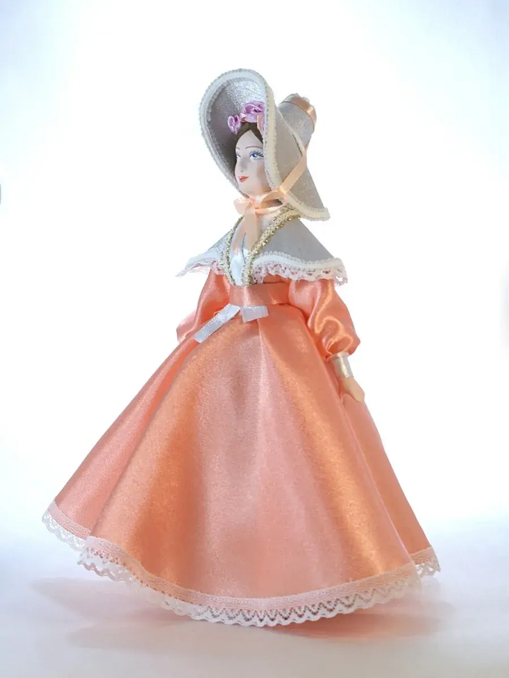 Кукла Барышня в летнем платье 19 века