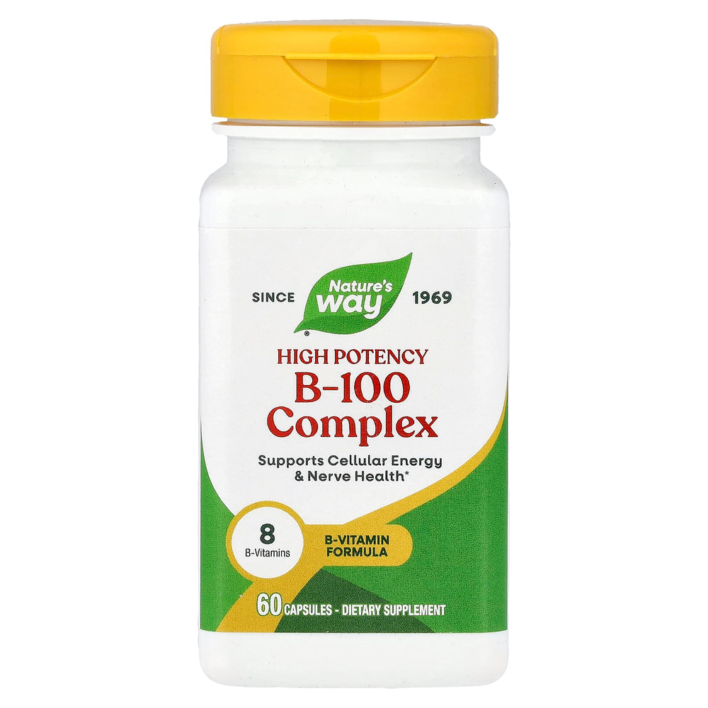 Nature's Way, B-100 Complex, 60 капсул