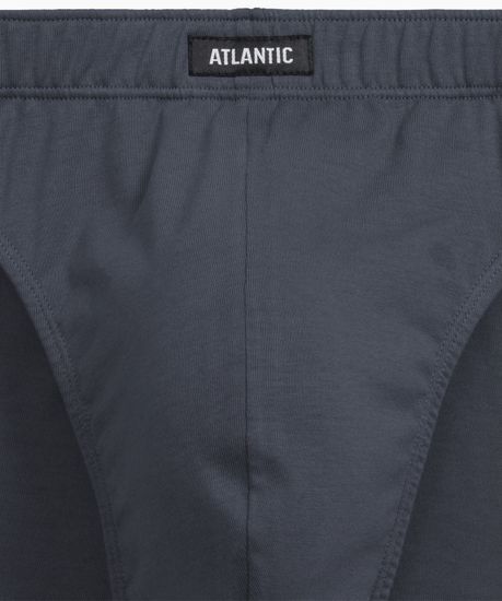 Мужские трусы (5шт) слипы спорт Atlantic 5SMP-002, хлопок, светло-голубой + графитовый + черный + светлый хаки + голубой