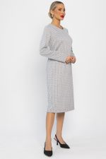 Платье трикотажное Лаурель (светло-серое) П14248-25М LT Collection