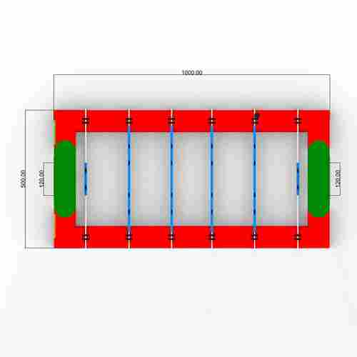 Надувное футбольное поле «Кикер», 10*10*2 м