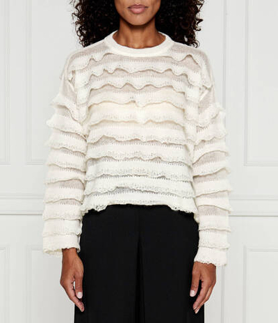 Свитер TWINSET - экрю(242TP3102)