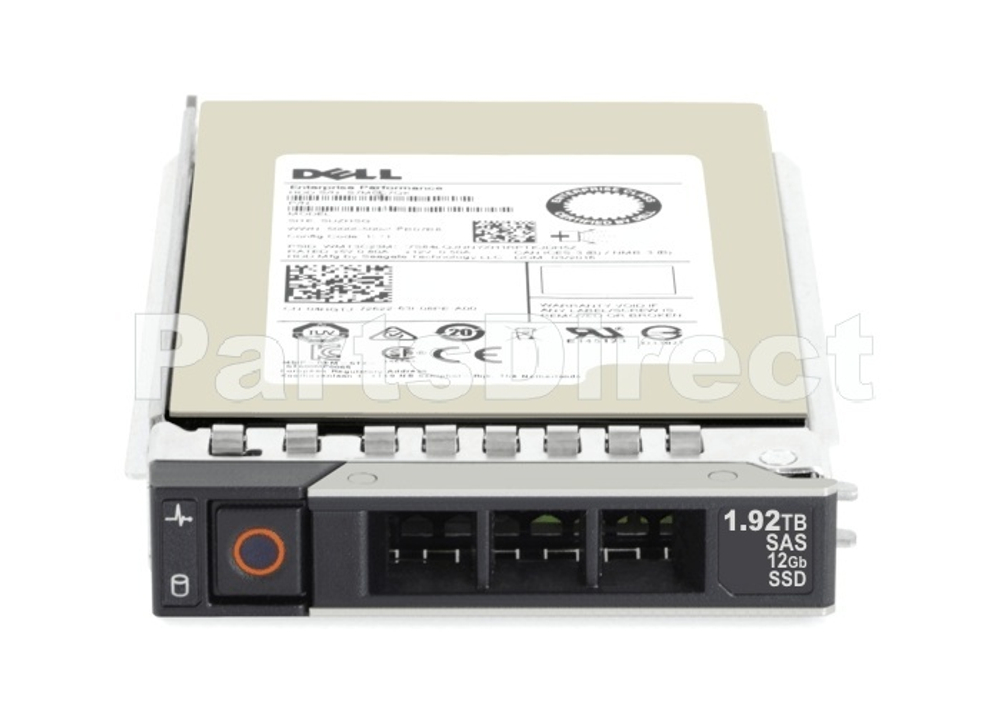 Накопитель SSD Dell 400-BGGU G14-G16 1.92-TB 12G 2.5 SAS RI SSD w/DXD9H